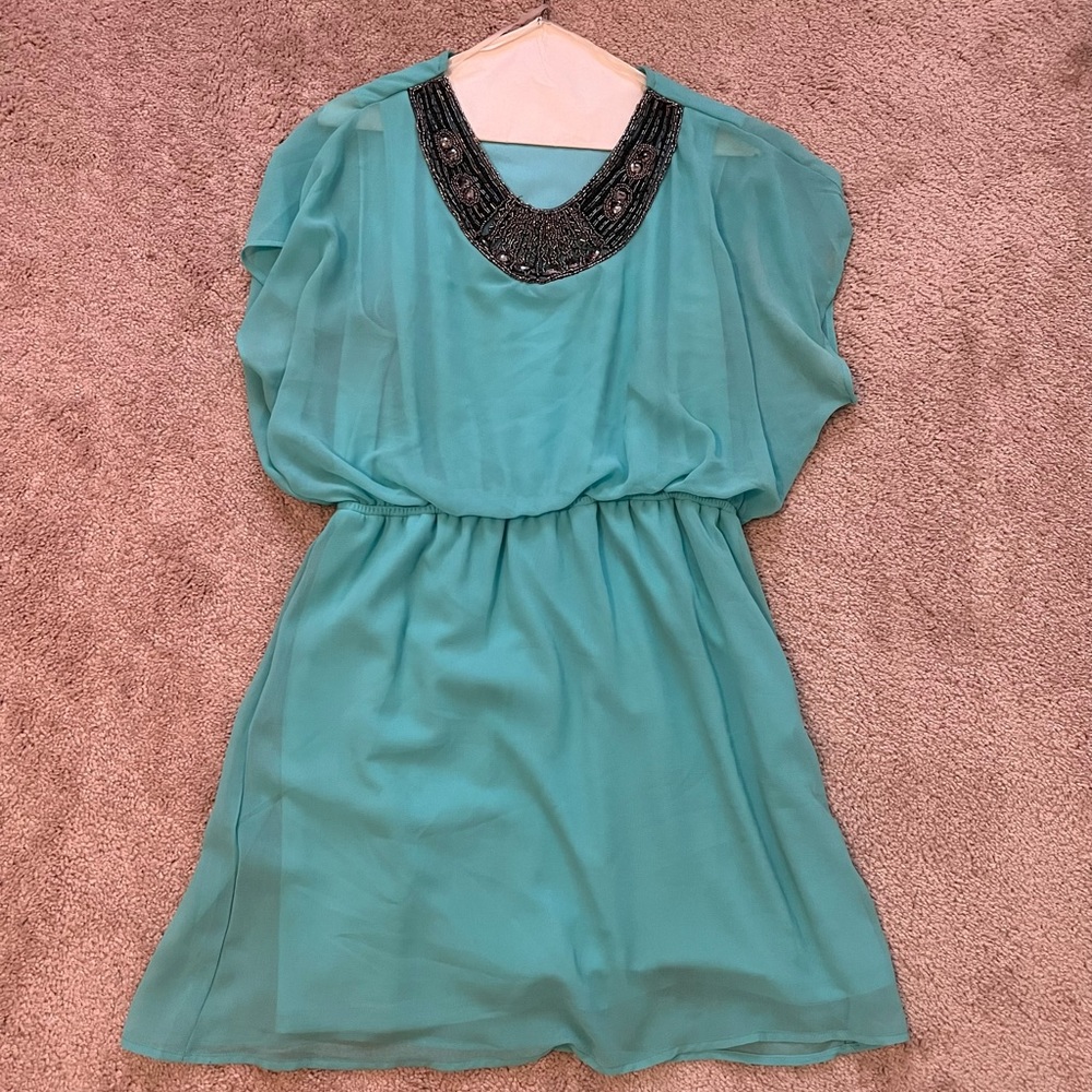 Beaded detail dress